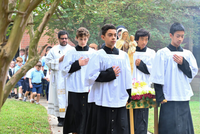 October Rosary Procession